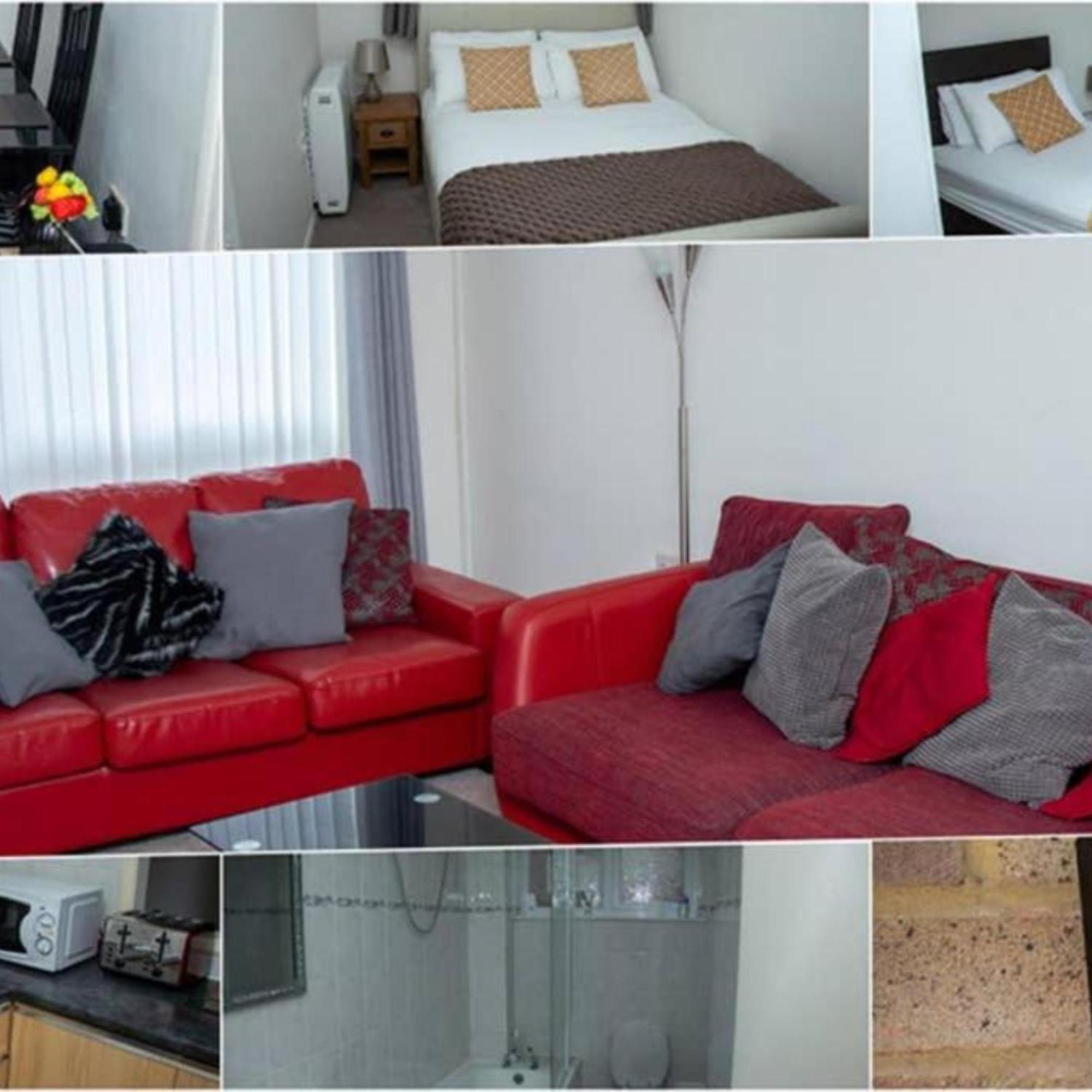 Ferienwohnung 2-Bed Sleeps 4 Comfy For Contractors With Free Parking In Crawley Near Gatwick Manor Royal Refurbished Exterior foto